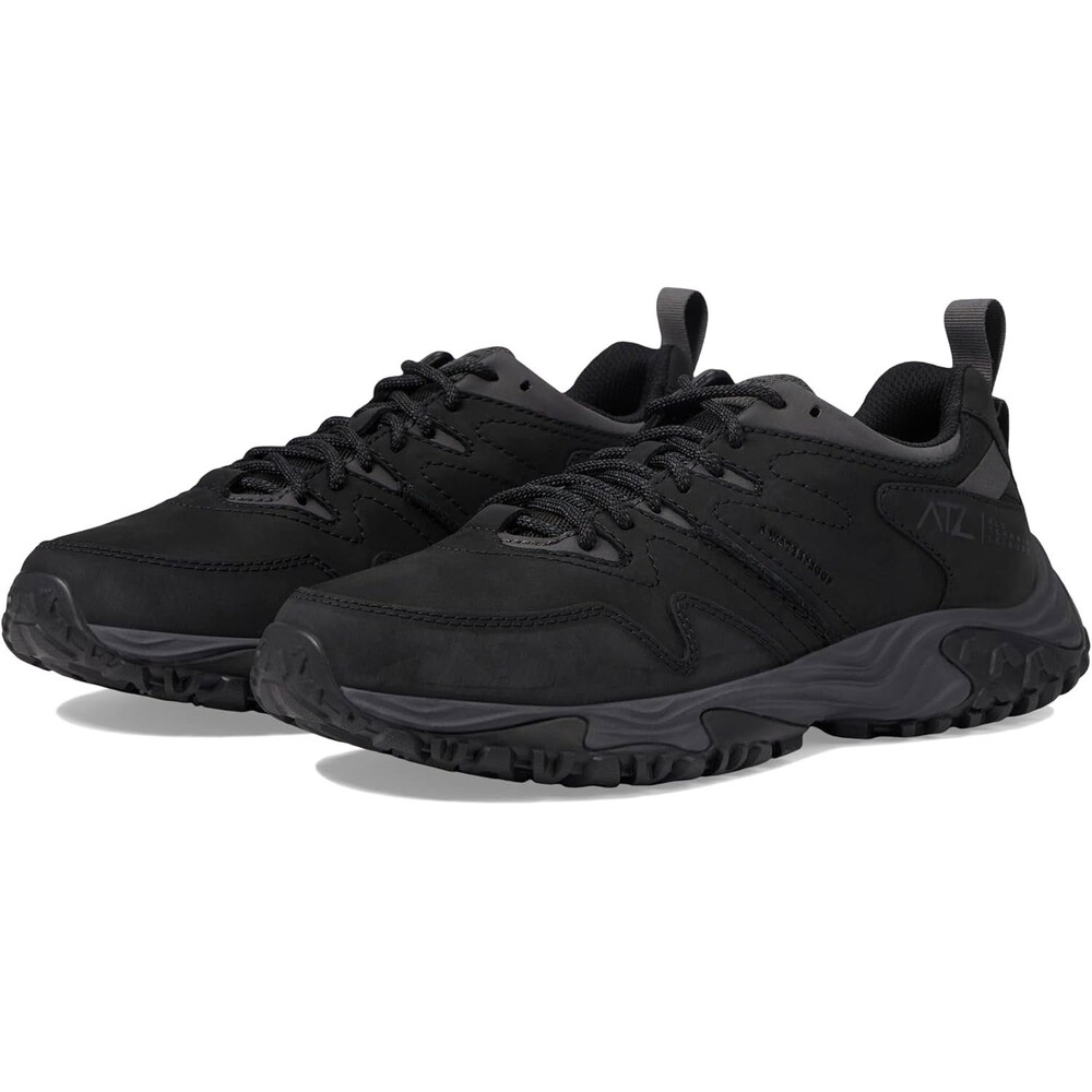 New w/Box Clarks ATL Walk Go Waterproof Black Leather Trail Shoes Men Size 8.5M